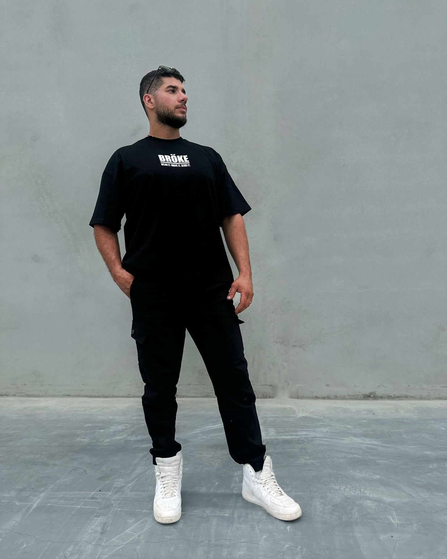 BRÖKE - DTT GO SINGLE TEE - BLACK