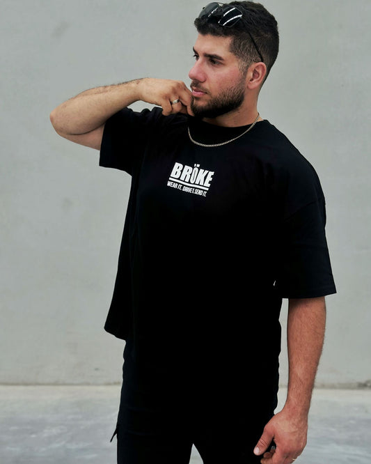 BRÖKE - DTT GO SINGLE TEE - BLACK